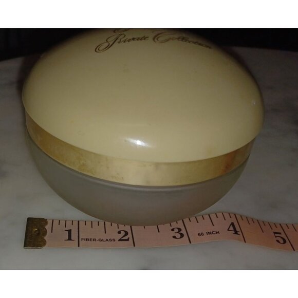 Vintage Dusting Powder/Round Trinket Box Screw Top - Picture 3 of 4